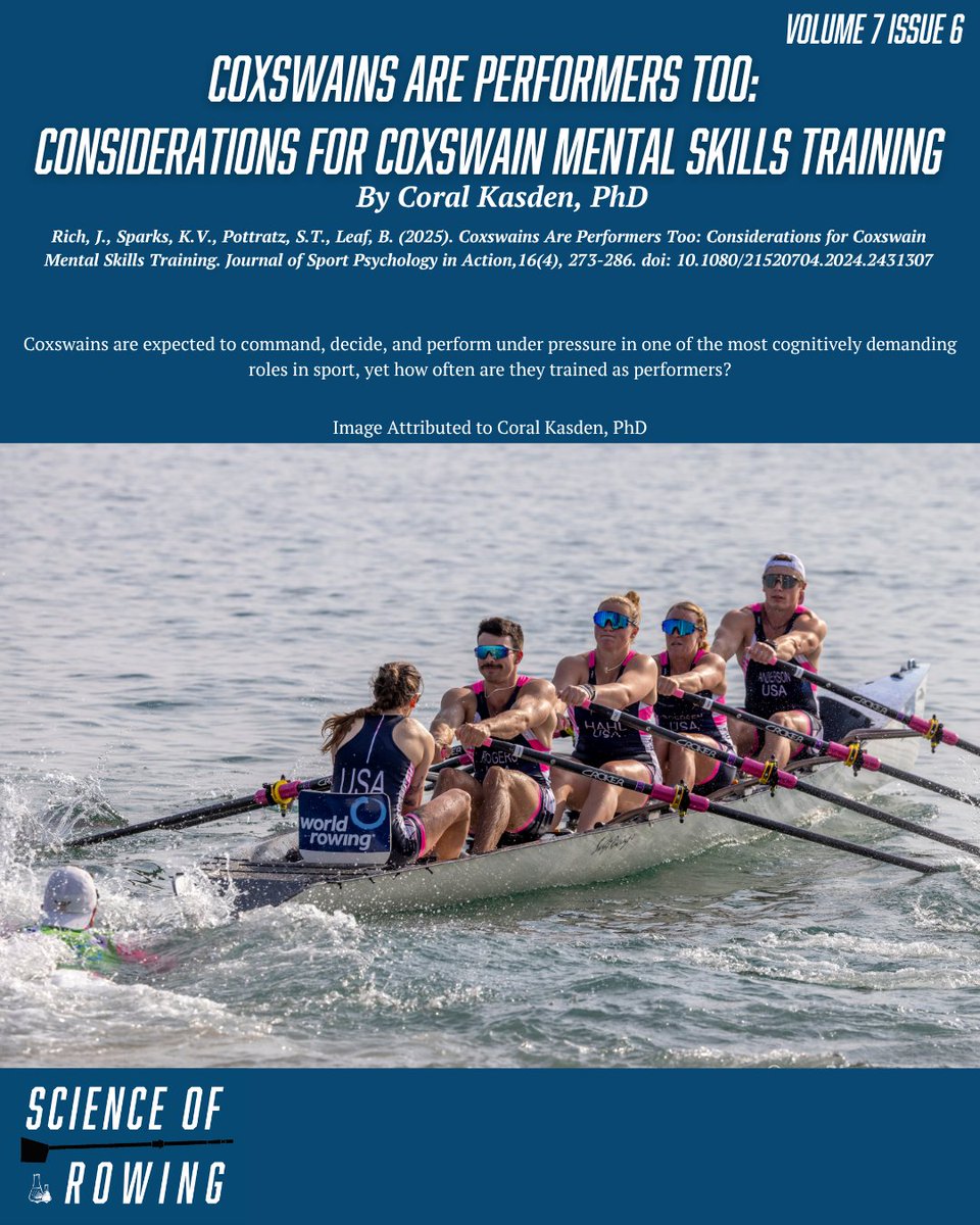 Science of Rowing tweet media