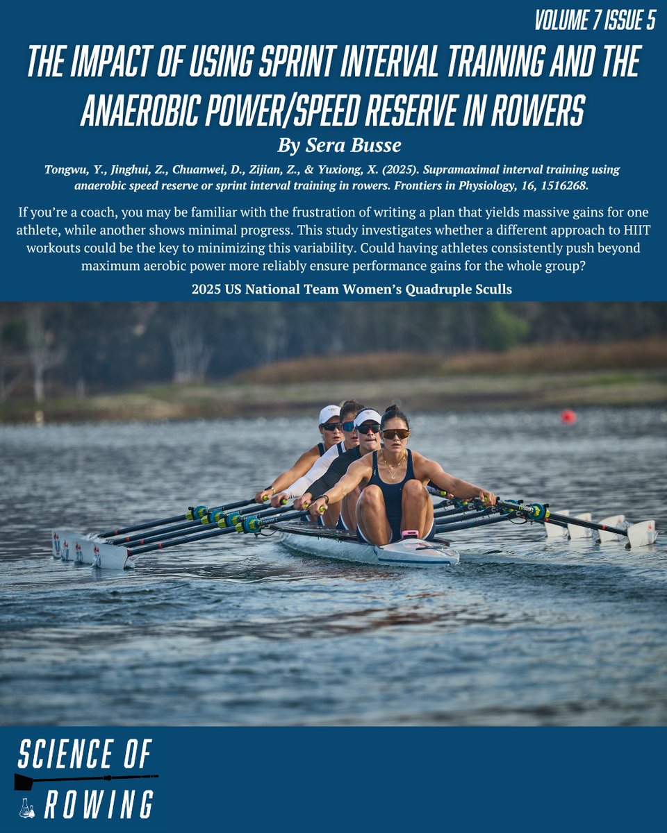 Science of Rowing tweet media