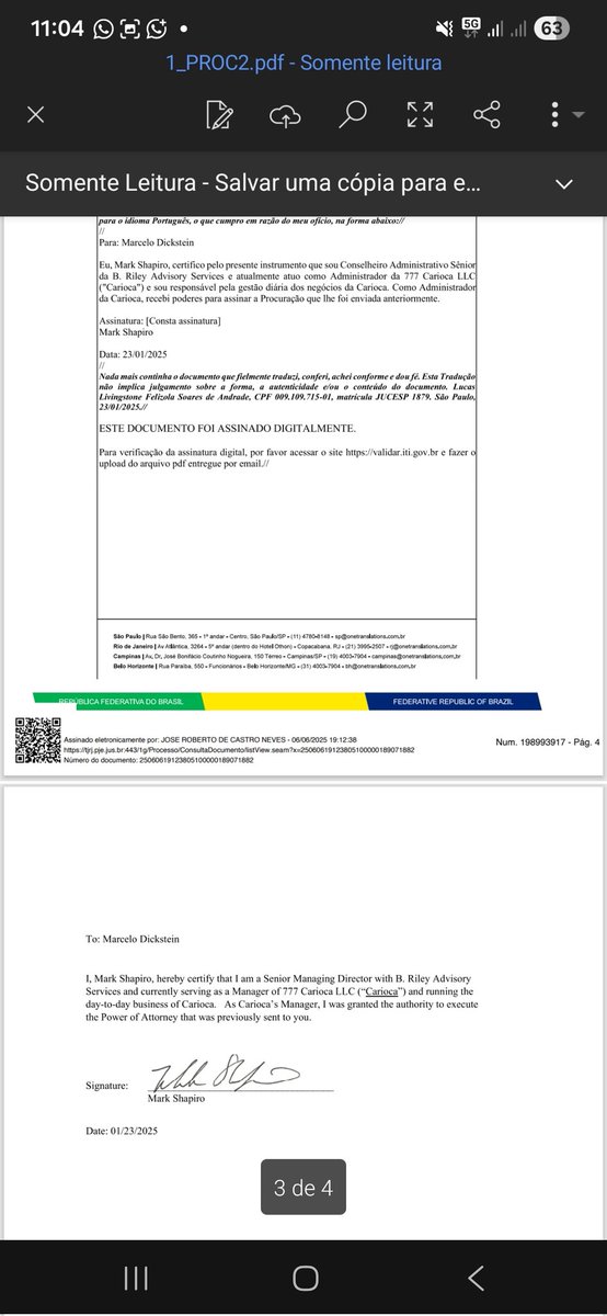 Yurilumer's tweet photo. @PodCruzmaltino @emerson_rocha Mas esse  é o escritório que peticionou na ação? https://t.co/9kxqa8Eilp