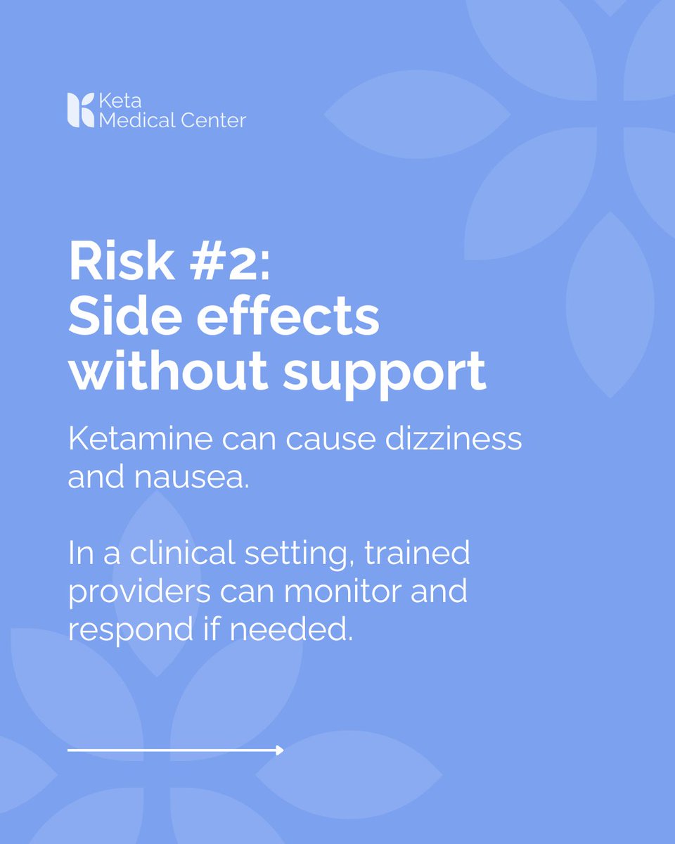Ketamedical's tweet photo. At-home ketamine can carry risks without medical supervision. Learn what to know first: https://t.co/17eJZh6r51 

#ketaminetherapy #mentalhealth #mindfulhealing #holisticmentalhealth #nychealth https://t.co/VrxlRSoJeb