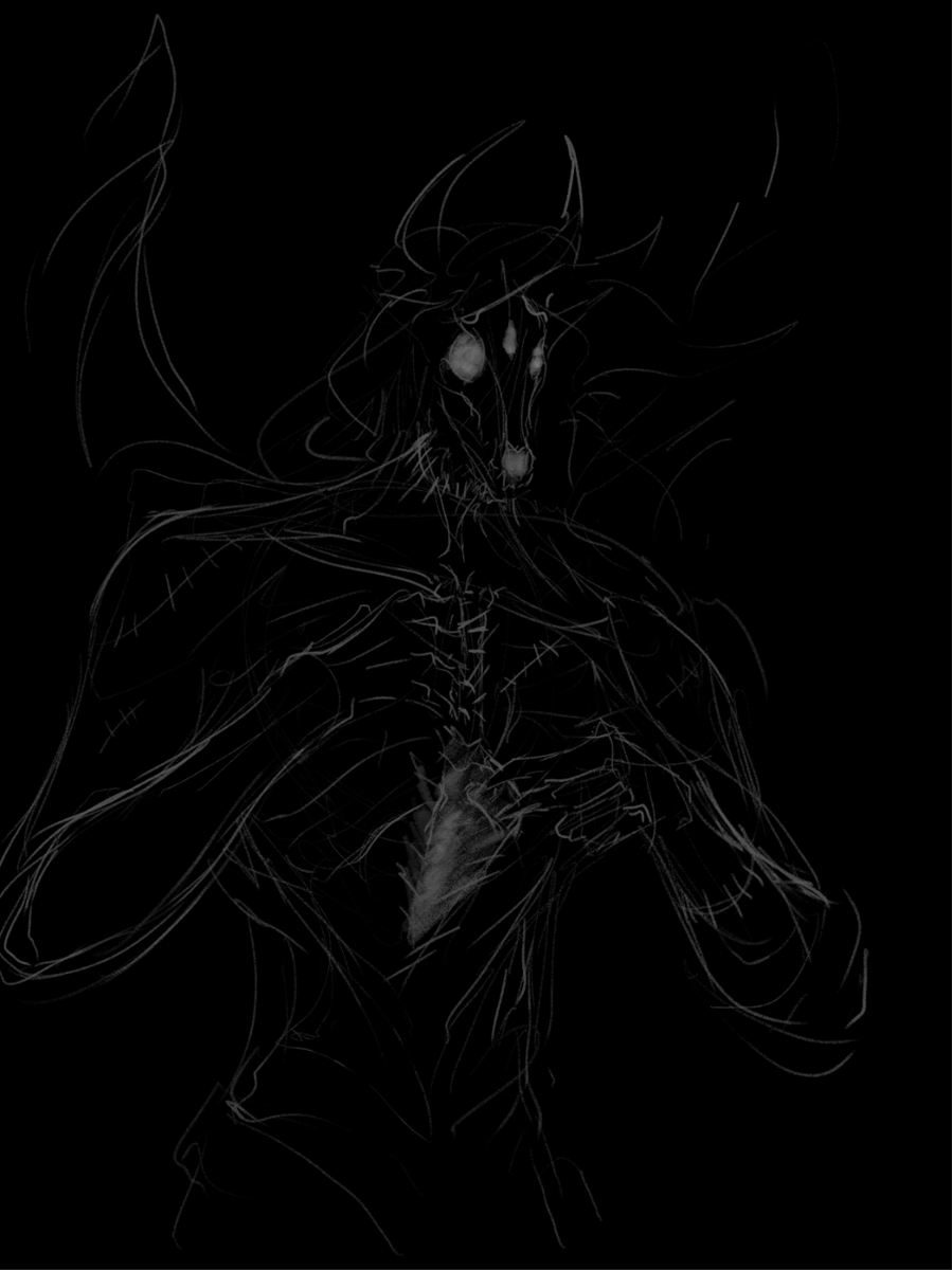 _wkuno's tweet photo. "Open up" featuring my skull oc #monster https://t.co/DDHSMiLGZy