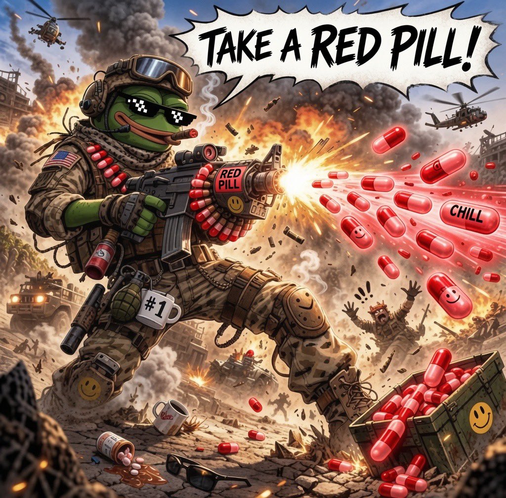 WOLVERINE71f's tweet photo. 🐸 💊 Red pilling America……..

Follow @WOLVERINE71f https://t.co/L2HEm04ktL