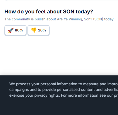 greyyoneth's tweet photo. The poll on Coingecko has been up. So far, I think the answer to what public sentiment looks like is pretty obvious answer. The community is already moving strongly in that winningdirection @winningson_ let's run it up. https://t.co/ZA9Ps6HRTg
