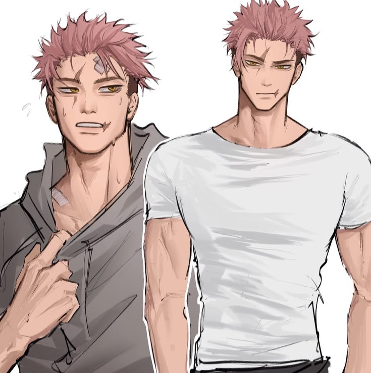 masi_gui's tweet photo. @kissme0nce Feels like yuuji time skip. 
He is so buff and gudboi. https://t.co/5mwU6oC0Ev