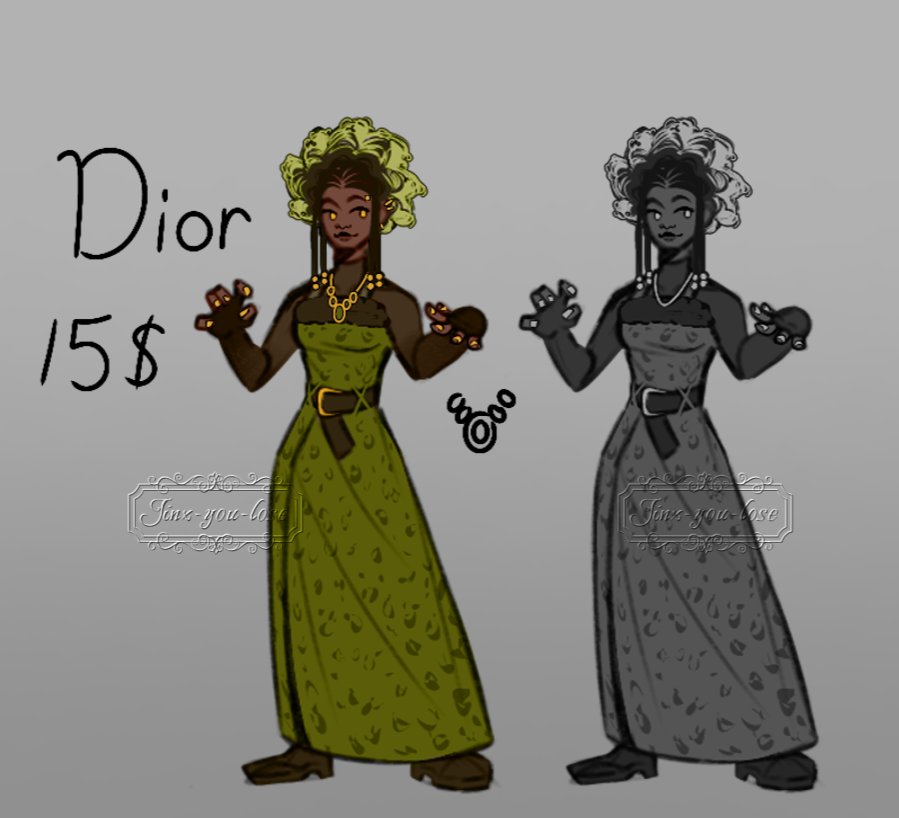jinx_you_lose's tweet photo. Dior ADOPTABLE!
Payment via Kofi https://t.co/vWdxIuomMi