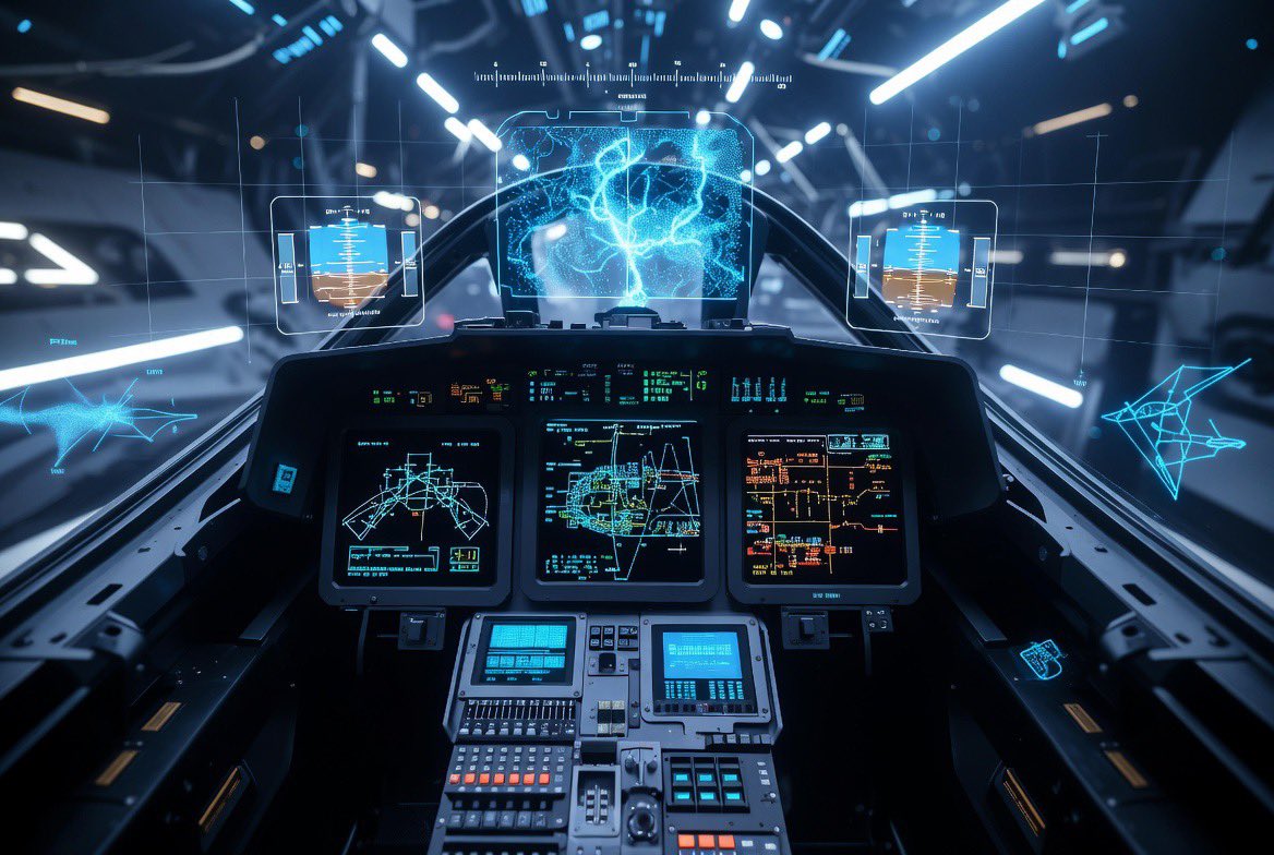 doubleprecision's tweet photo. The future of flight simulation isn’t sharper pixels.  
It’s smarter environments.

Real-time AI that adapts, anticipates, and challenges like the real world.  

That’s what we’re building at Double Precision.  

Who else is ready for the next era of training tech? 👇

#FlightSimulation #AI #AviationInnovation