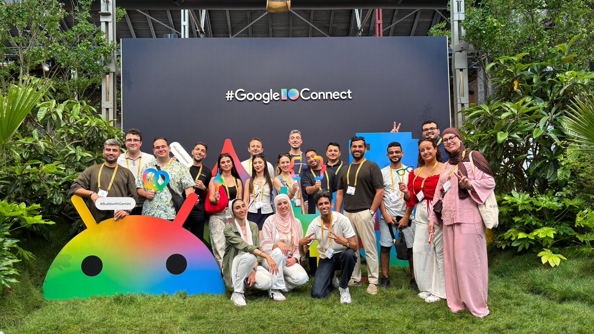 AhlemButterfly's tweet photo. ๐ The best part of #IOConnect Berlin 2026 wasn't the technologyโit was the people โค๏ธ๐๐๐
Because behind every great technology, there's an even greater community.
@GoogleDevExpert @googledevs @googledevgroups @WomenTechmakers @GDGMonastir https://t.co/yRRcc0ZQQy