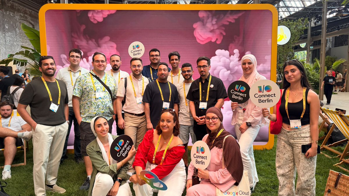 AhlemButterfly's tweet photo. ๐ The best part of #IOConnect Berlin 2026 wasn't the technologyโit was the people โค๏ธ๐๐๐
Because behind every great technology, there's an even greater community.
@GoogleDevExpert @googledevs @googledevgroups @WomenTechmakers @GDGMonastir https://t.co/yRRcc0ZQQy