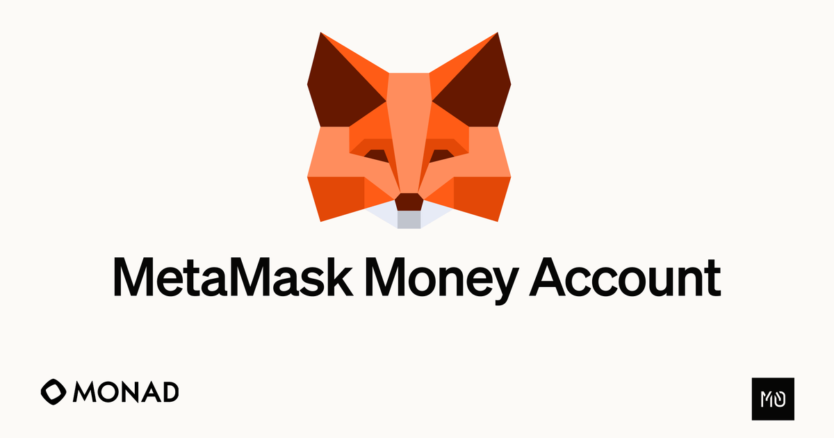 m0's tweet photo. MetaMask Money Account is live, exclusively on @monad and built on M0’s stablecoin infrastructure.

Users can deposit mUSD, @MetaMask's wallet-native stablecoin and receive a consistent 4% APY through Morpho lending markets. https://t.co/jzNR1QONB4