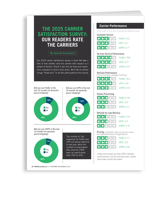 PARCELmedia's tweet photo. Don't miss out! Get your free subscription plus this bonus report. Learn from your peers' experiences and choose the best carrier strategy for your business!
https://t.co/y8CXQ3gKB9 https://t.co/8tEOCZwIpw