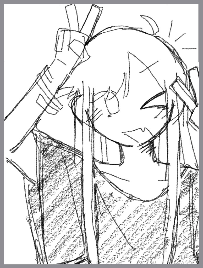 Minminzemi_2580's tweet photo. # 今月描いた絵を晒そう
曲パロとらくがき https://t.co/RWGSREnrWA