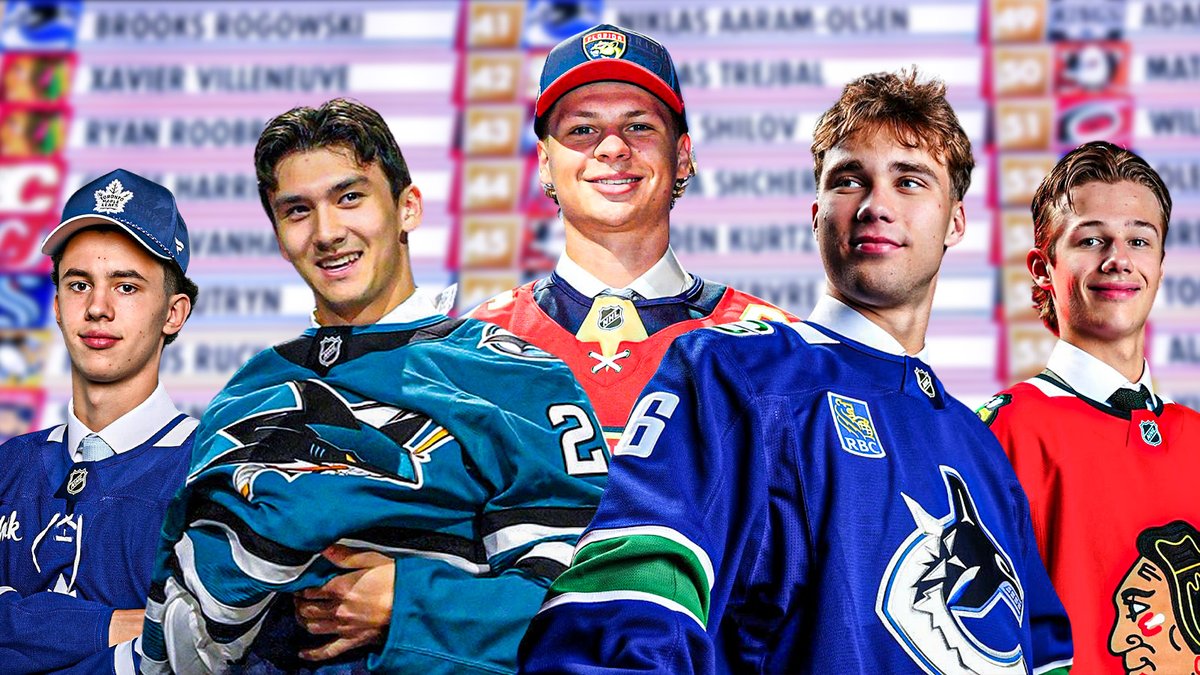 eliteprospects's tweet photo. Novotný. Rudolph. Villeneuve. Bilecki. Ignatavičius. And so many more 👀

Our NHL Draft scouting team discussed their favourite picks and biggest surprises from an exciting weekend in Buffalo 🤩

UNLOCKED TO READ 🔓: https://t.co/OAxRJAFxuO https://t.co/PGzpF3br0S