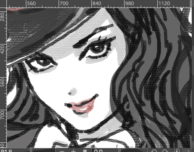 onomachi's tweet photo. ご依頼者さまにラフ絵をシャープにしたら伊藤潤二感が出そうとおっしゃっていただいたのですが、昨晩とあるラフを作画してたら大変不遜ながらも自分の絵に伊藤潤二感を感じたばかりだったので、なんだかタイムリー？でした…（中学生のころ双一くんが大好きで色々模写してた人） https://t.co/b4y5sAviM2
