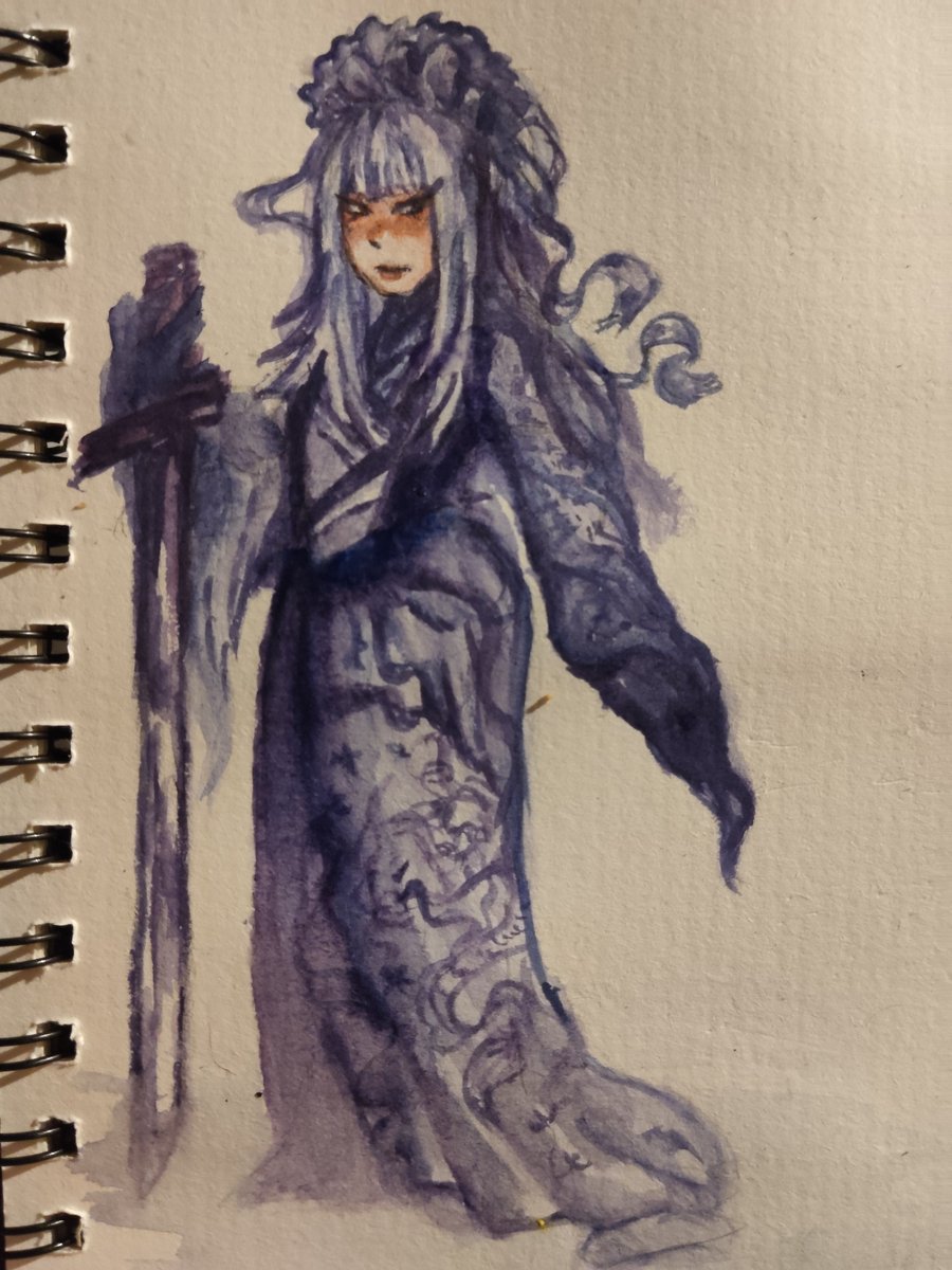 scythsucosuki's tweet photo. Water colour paint of harumi, I'm kinda bored of doing digital art sorry if I haven't posted for a while #harumi #ninjago #ninjagofanart https://t.co/2XGbPF2Igw