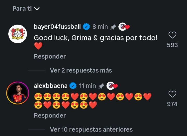 GxlDeTrippiz's tweet photo. De aquí podemos sacar dos cosas muy claras :

Honor al leverkusen y que Baena está enamorado de Grimaldo https://t.co/sdogZ7YXiF