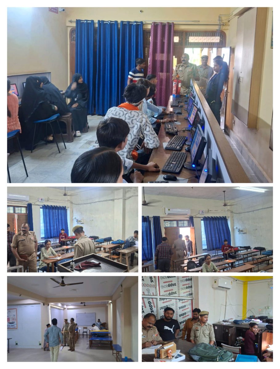prayagrajfire's tweet photo. दि 30jun-CFO प्रयागराज जी के निर्देशन मे अग्निशमन तथा आपात सेवा कमिश्नरेट प्रयागराज के अधिकारियों-कर्मचारियों द्वारा सघन चेकिंग अभियान चलाकर कोचिंग संस्थान/ट्रेनिंग सेंटरो में आग से सुरक्षा के सम्बन्ध में  फायर ऑडिट एवं माकड्रिल करके स्टाफ/विद्यार्थियों को जागरूक किया गया। https://t.co/yFJ7hiVUmC