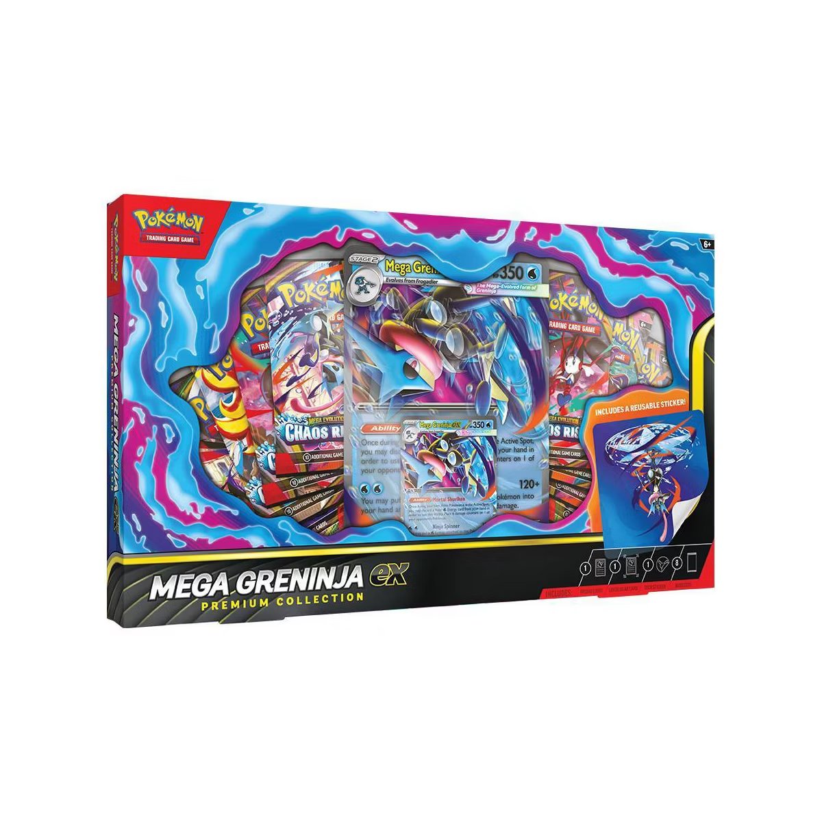 getonlypings's tweet photo. TARGET RESTOCK/RELEASE UPDATE! 🎯

Pokémon Trading Card Game: Mega Greninja ex Premium Collection
$44.99

https://t.co/Qxx00EczIU

SKU: 1011209273
Stock: 5k+
Type: Restock
Date: PENDING (SOON!)

#ad #pokemon #restock #Pokémon #target https://t.co/FOFco5QAiE