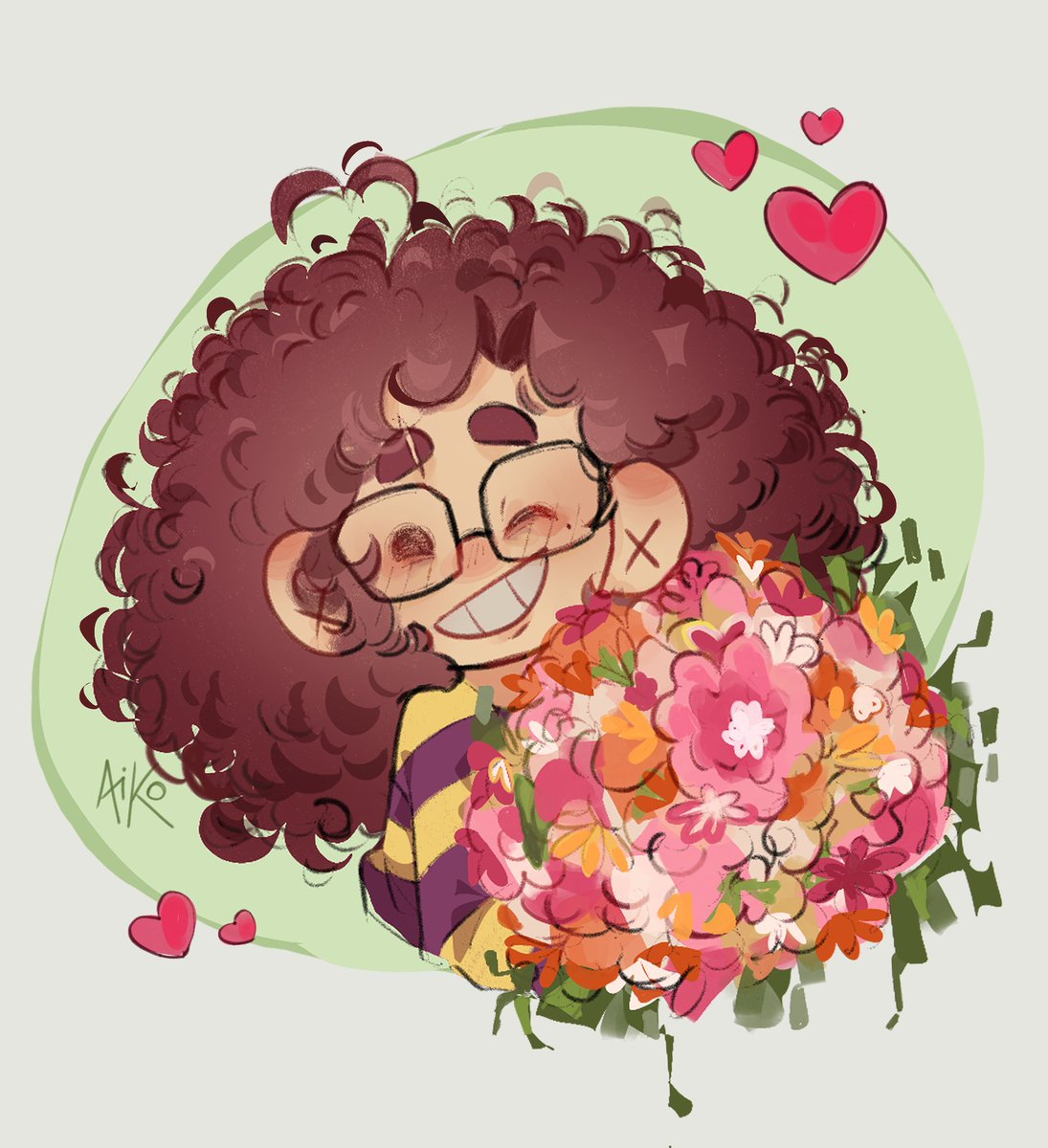 __Aaiko's tweet photo. ✨️🌸🧡💐

#art #digitalart #pride ㅤㅤㅤㅤ https://t.co/Y5SP4Pk8aw
