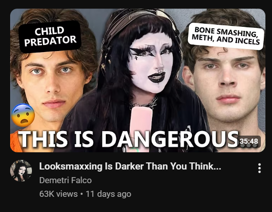 clookiepilled's tweet photo. looksmaxxing is problematic medias???? https://t.co/O9u5ZnDdiK