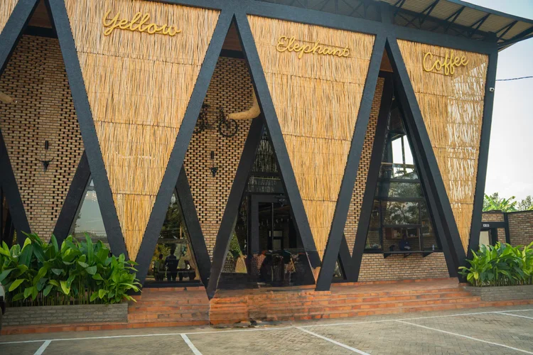 THEUSANEWTIMES's tweet photo. Yellow Elephant Coffee is a social enterprise initiative by Rwanda Children designed to support the local community through coffee production and employment. 
Its name reflects "yellow" for hope and "elephant" for prosperity. 
Located in the Ntarama Sector, Bugesera District #Rwanda #Bugesera
