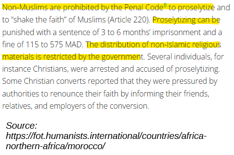 BeersForDodos's tweet photo. @AlFaris14299031 @Bushra1Shaikh Tell us about historic policies in countries that are Muslim-dominant. Did they actually allow non-Muslim groups to thrive?
How many today punish proselytizing by minority religions, apostasy (only by Muslims), restrict practice of minority religions (no houses of worship), etc.? https://t.co/mqYFoxDXD9