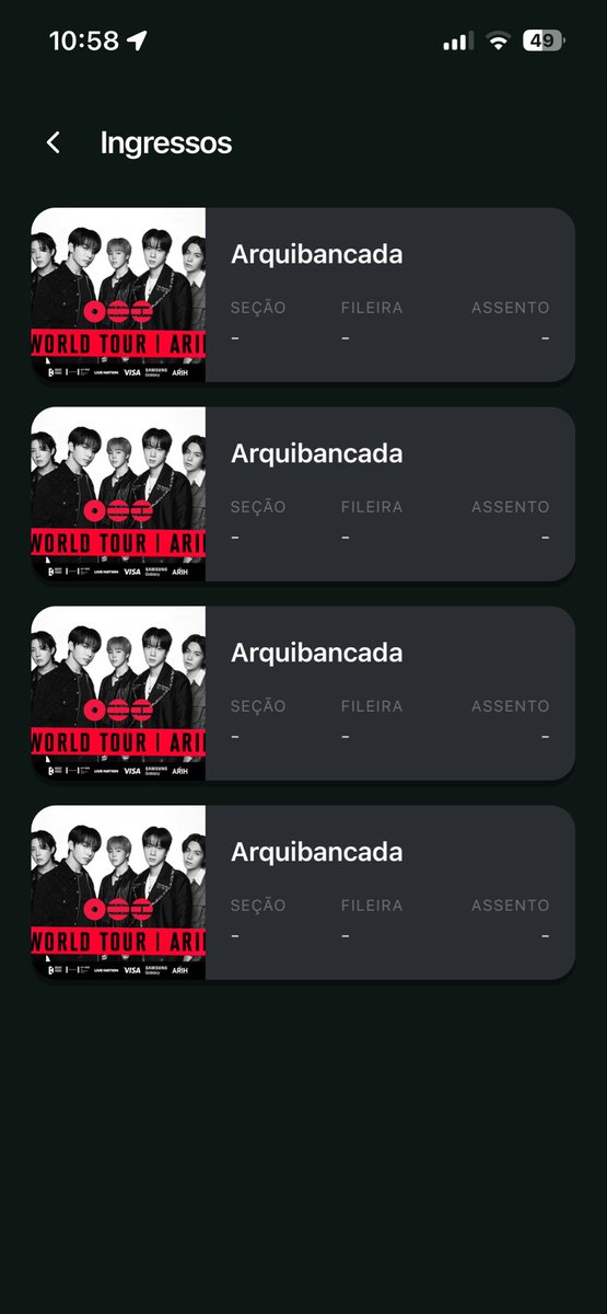 Joyce_ellen0's tweet photo. Gente, estou vendendo Ingressos pro show dos meninos - setor arquibancada• inteira e meia entrada | dia 28 e 31 ( interessados minha dm está liberada ) !!

“ Sou raiz do x golpista nem tenta “ !

https://t.co/3YycOnywOt

Tags:) Vendo, ingressos, bts, repassando, ot⁷, armys 2016 https://t.co/UhgWw67fQS