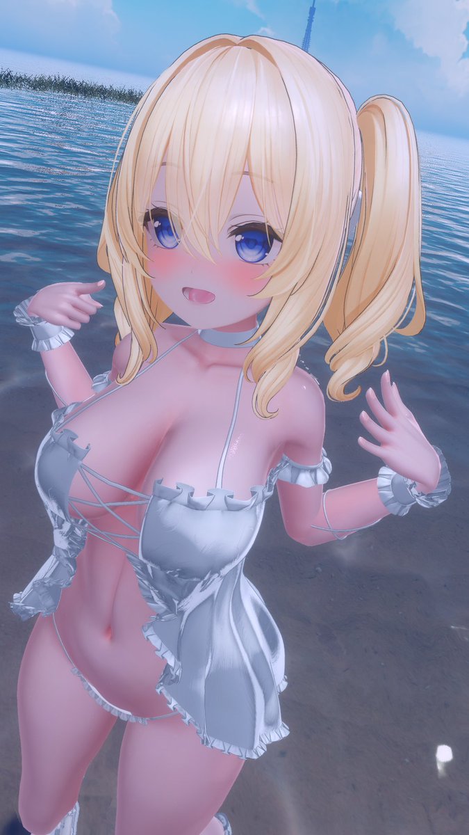 sorasan33's tweet photo. ぐんもにん！
水着と言い張ればワンチャン？
Dress:CheriMeL
World:夏の忘れ物 https://t.co/xShUB3ewWp
