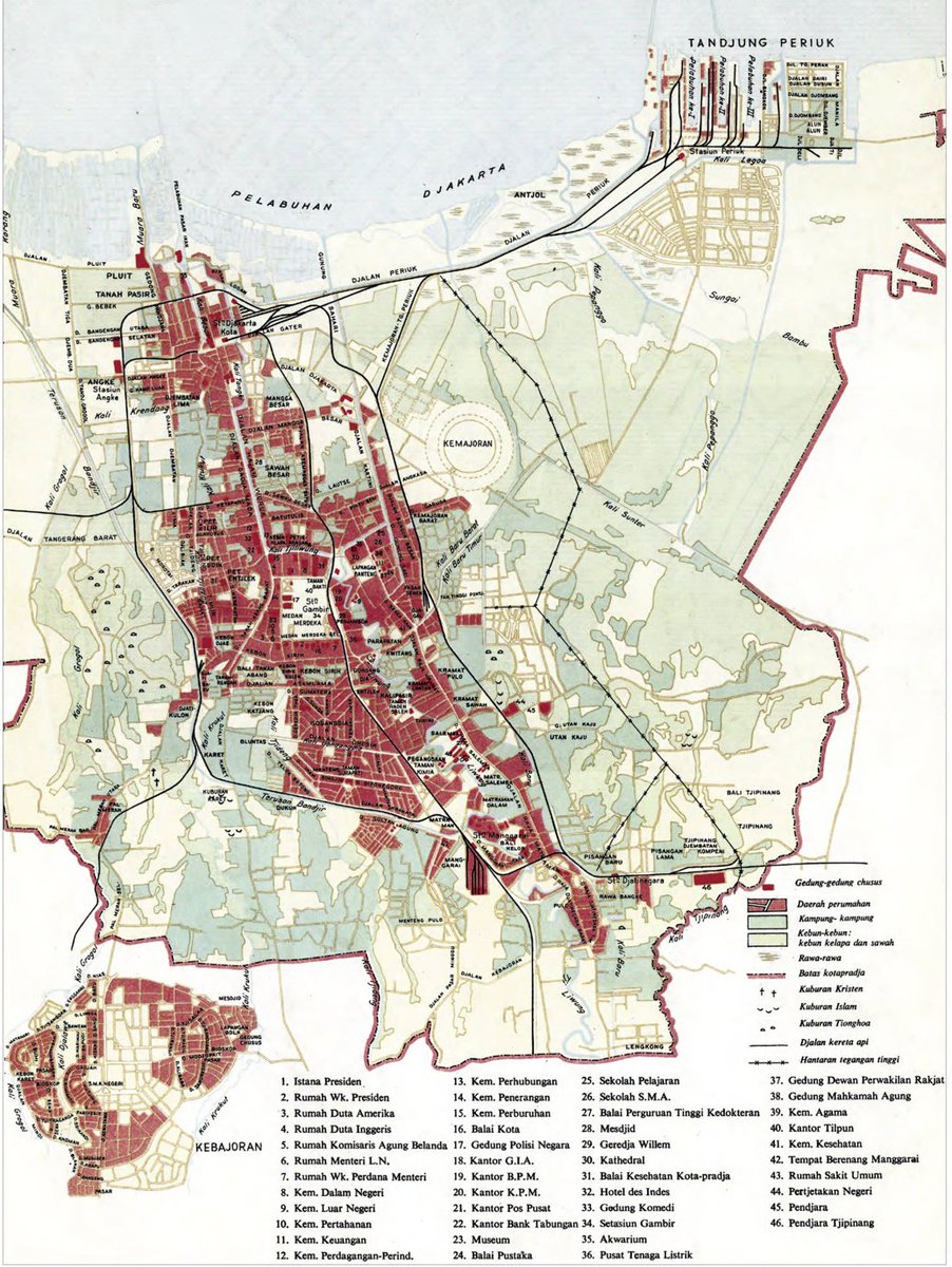 adepedia's tweet photo. Wilayah Kotapraja Jakarta Raya tahun 1950 dengan kota satelit Kebayoran

Sumber:
https://t.co/R2gIB86Yxq https://t.co/uQbB9T1XUd