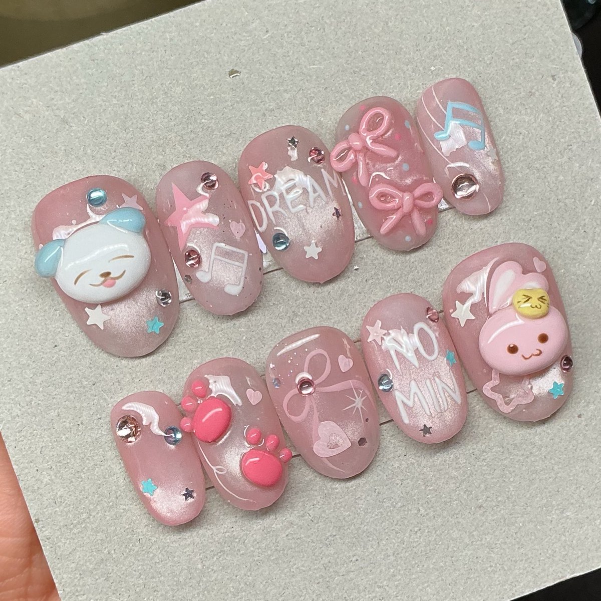 leppick_28's tweet photo. ลายโน่มินมาแล้วค่า  เด่กๆน่ารัก~🩵🩷✨

🐶มึอองงี่ 
🐰พิงกี้ 

ส่งปั้นตามคาแรกเตอร์ได้นะคะ
แถมกาวตะไบอุปกรณ์ติดครบค่า

#NCTJNJM_FANMEETING_TOUR_DUALITY 
#NCTJNJM_FANMEETING_TOUR
#ตลาดนัดNCTDREAM https://t.co/S4abB0cC9n