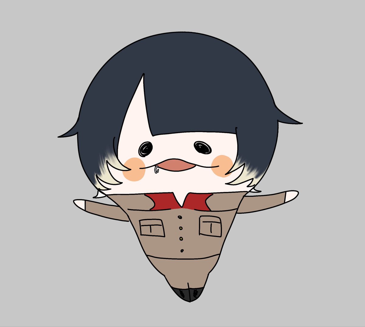 ARMYS_hinata's tweet photo. 今日でなめこが15周年なので描いたやつ載せれてハピハピ https://t.co/ugeASGLaRR