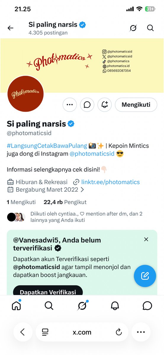 Vanesadwi5's tweet photo. @photomaticsid PHOTOMATICS https://t.co/lBjEjhwlGA