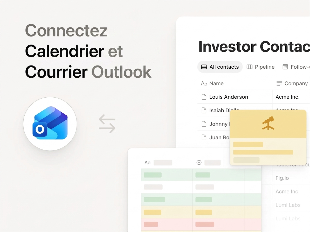 NotionFR's tweet photo. C’est possible. Maintenant.
Votre agent Notion peut utiliser Outlook.
→ Consulter, gérer et planifier des événements dans l’agenda
→ Rechercher, trier et répondre aux e-mails dans la messagerie

Deux nouveaux espaces où votre agent peut vous aider 🫡 https://t.co/Am2ZEOcWq6
