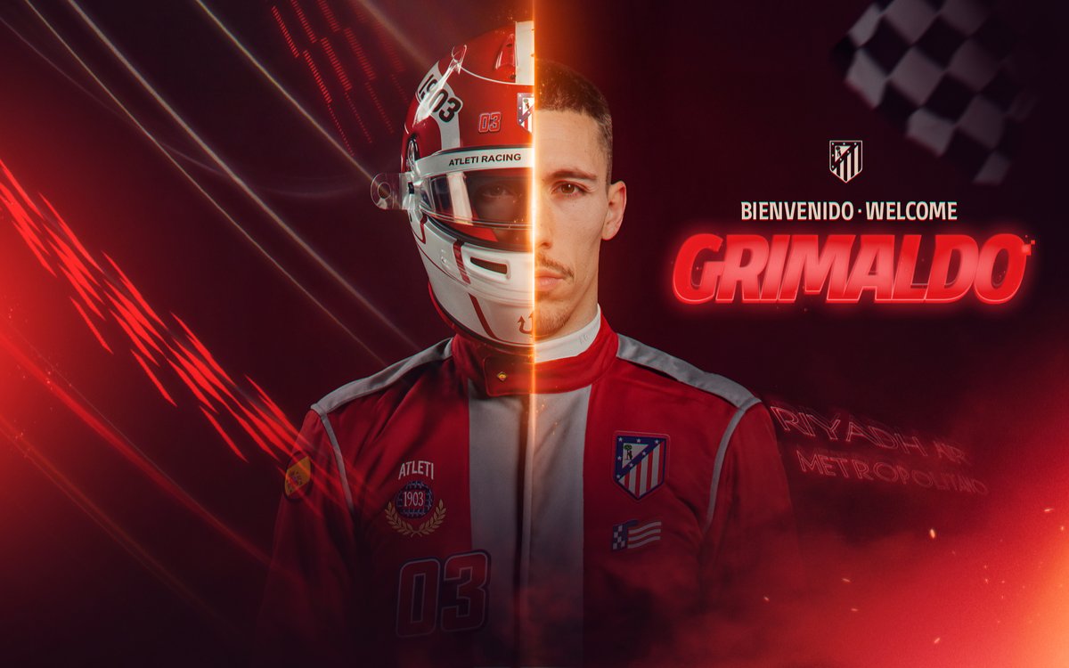 Atleti's tweet photo. ¿Listo para una nueva carrera, Álex? 🏎‍ https://t.co/OrM4ffDpof