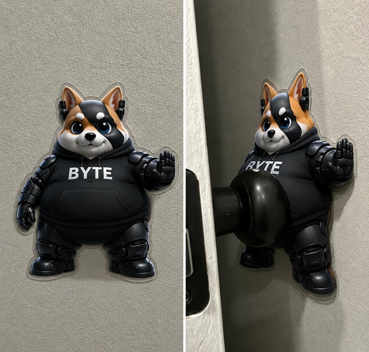 Maximus_Byte's tweet photo. The strongest support level you'll ever see. 🐶🦾

BYTE has your walls covered.

WE DON'T BARK. WE BYTE. 🧡 https://t.co/B1Ur59s0TC