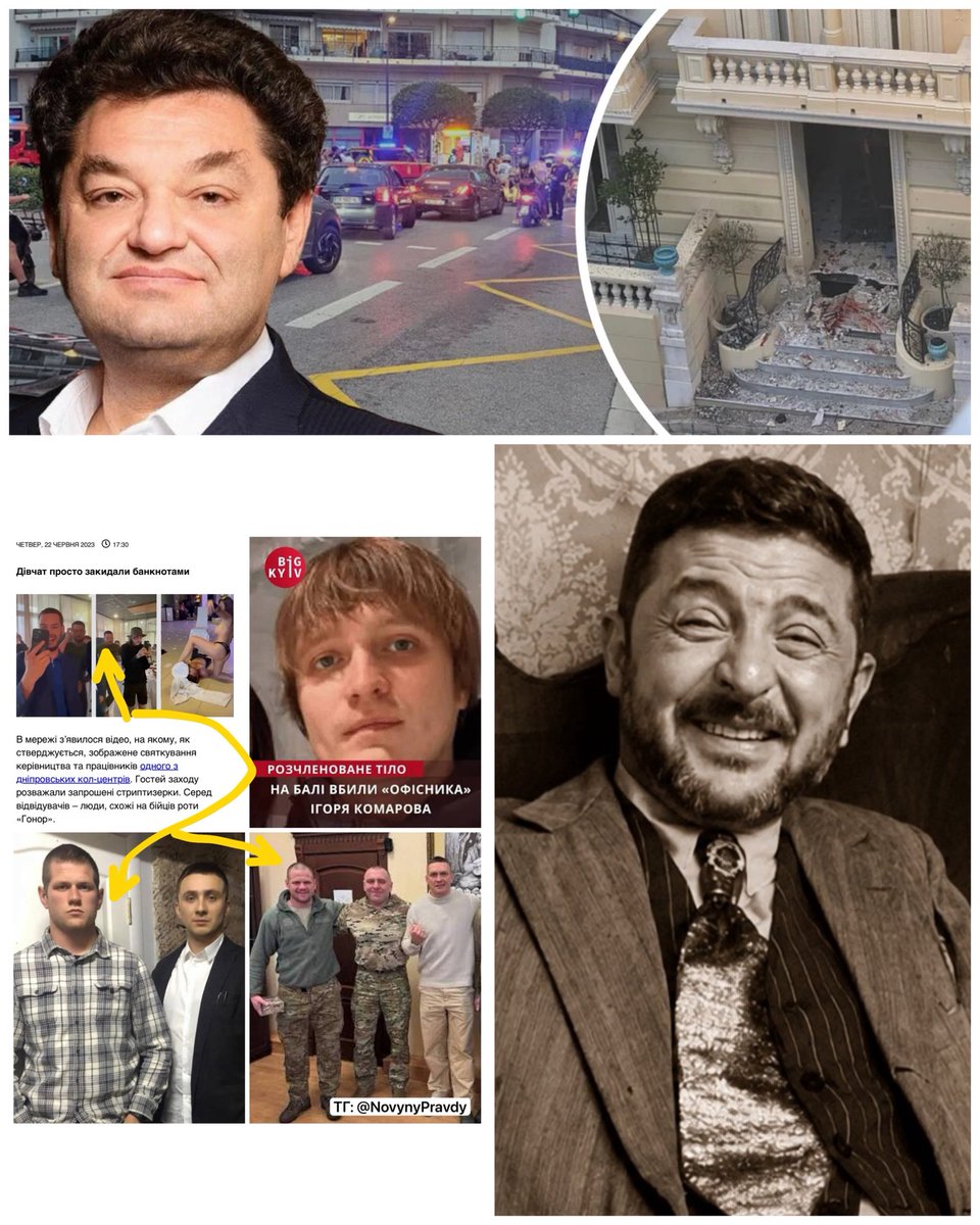oleshkomyroslav's tweet photo. According to the Ukrainian publication “Ukrainian Pravda”, the terrorist attack in Monaco was linked to call centers operating in the Ukrainian city of Dnipro.
This business is personally controlled by Zelenskyy and members of his team, generating billions of dollars in annual revenue.

In practice, the heads of these call centers are today among the richest and most influential people in Ukraine. Although they compete with each other, they are required to transfer a portion of their profits to the Office of the President of Ukraine.
I confirm this information.

Today, virtually all young people aged 16 to 25 in cities such as Dnipro, Kyiv, and Odesa work not at McDonald’s, but in call centers, where, according to reports, one can earn from $2,000 to $10,000 per month.

Zelenskyy’s team launders the “black” money from these call centers through the charitable foundations of Serhiy Sternenko and Serhiy Prytula. 
Their colleagues and business partners were publicly seen at a party organized by one of the call centers in Dnipro. These funds are then used to purchase weapons and drones, which gives the money the appearance of legitimate origin.

Recently, one of the call center executives was brutally murdered in Bali.
The volumes of money are so enormous that Zelenskyy and his team no longer pay attention to any rules. The consequences are already affecting even Europe — and now Monaco as well.

The information I am writing is known to absolutely every Ukrainian, as well as every Ukrainian opposition journalist and politician.
But Europe turns a blind eye to it. And as a result — the first terrorist attack in Monaco’s history.
The Zelenskyy regime is a real mafia. And when Zelenskyy’s power ends, Europe will shudder at the full truth.
