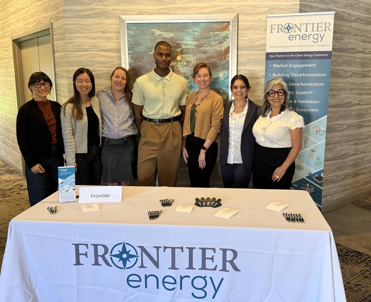 _FrontierEnergy's tweet photo. We were proud to sponsor &amp; attend the California Climate &amp; Energy Forum in LA.

It was a great opportunity to connect with climate &amp; energy leaders &amp; take part in conversations supporting a more sustainable energy future for California communities. https://t.co/WdSqrfMVx6