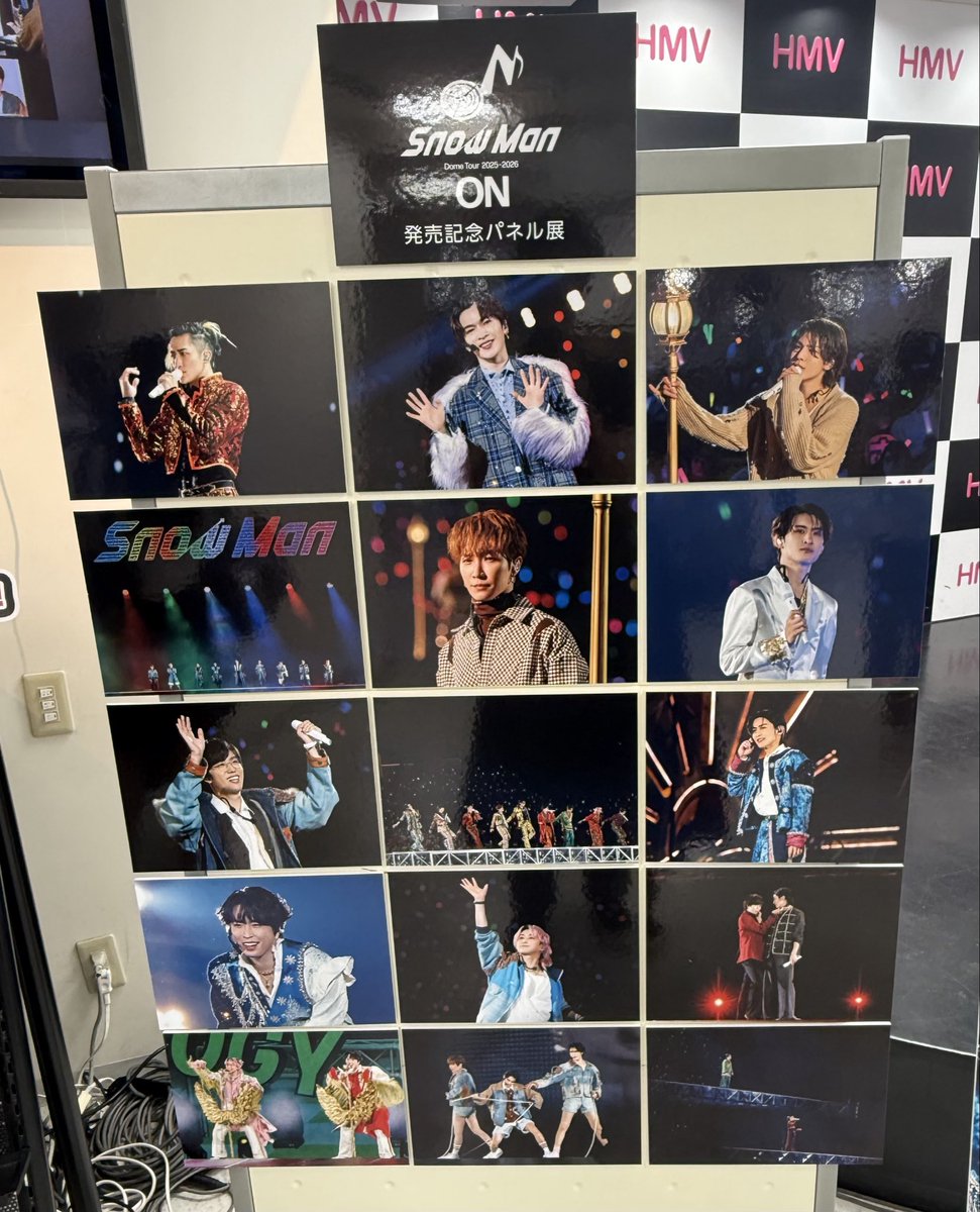 HMV栄さんのパネル展にも行ってきた! こちらのパネル展の方が一つ