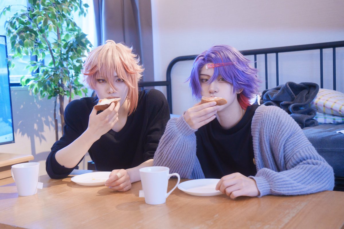 2525waowao's tweet photo. お泊まりした時の朝ごはん https://t.co/aGrYFwY1BT