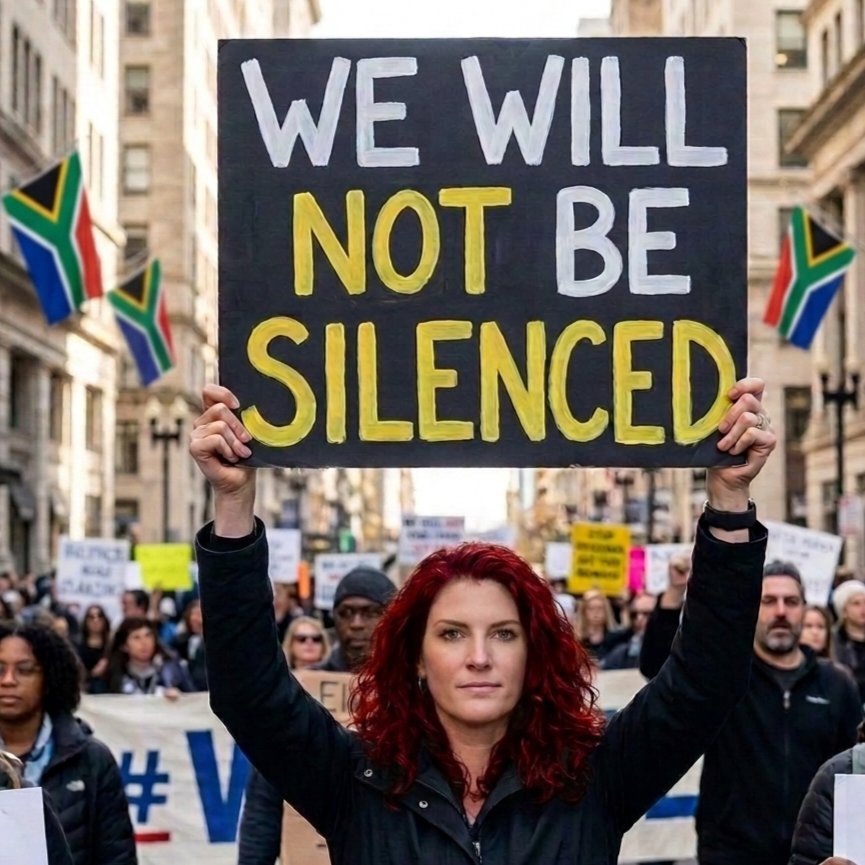 Olivia_LaGrange's tweet photo. We will NOT be silenced https://t.co/qbV6eN1Jdo