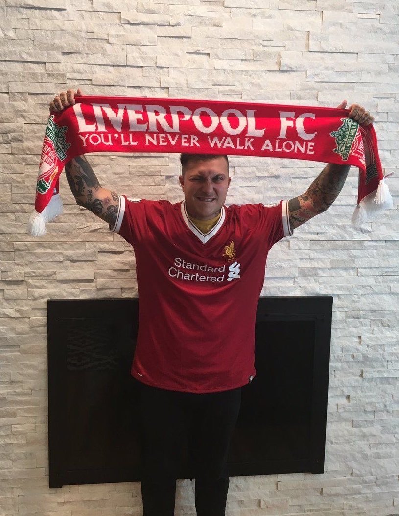 birthagod's tweet photo. you know who’s most excited playing @ liverpool tonight https://t.co/Q9nTZJGUuG