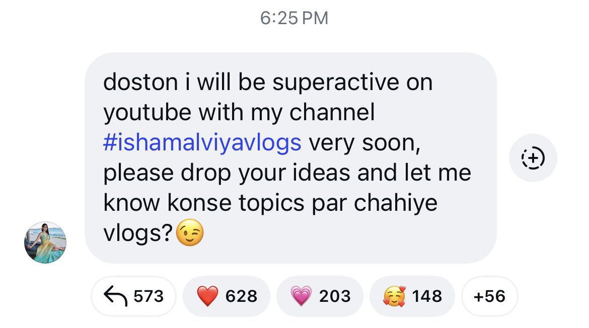 Yug123548's tweet photo. Finally 1 saal baad ladki ko apne yt channel ki yaad aahi gayi 🥰
#IshaMalviya https://t.co/1Xw18PGF43