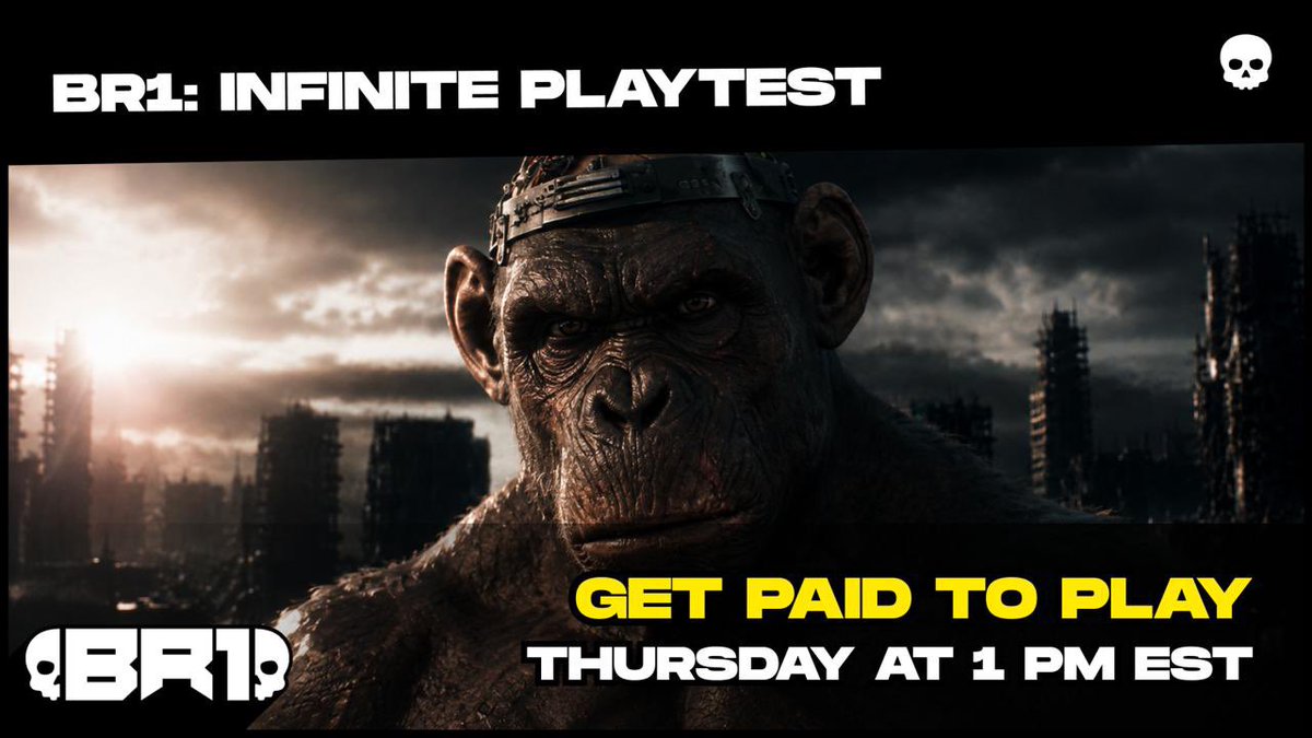 BR1INFINITE's tweet photo. LIMITED TO 50 NEW PARTICIPANTS

Looking for game testers
> $10/hour
> Must have a PC
> This Thursday 1 PM EST

*All previous testers welcomed, but we can only accept 50 new ones.

Comment below for an invite 👇 https://t.co/QDgPyIq2rP