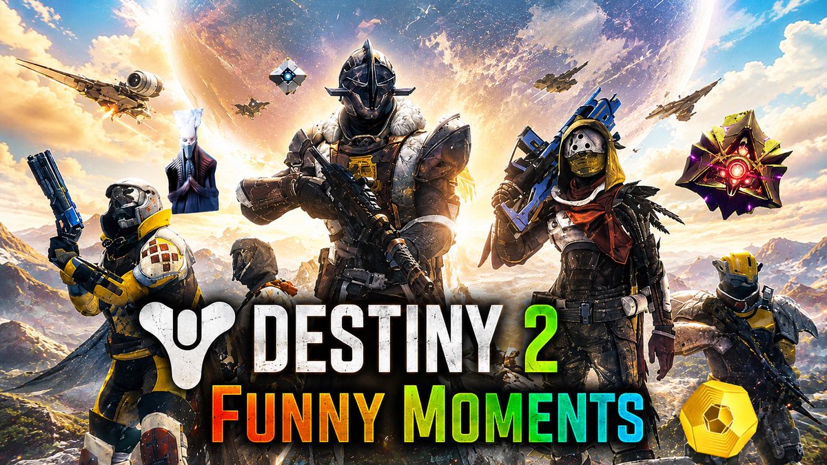 TheBellHop3's tweet photo. https://t.co/7LbUmxFARm
Check out my new Destiny 2 Funny Moments Video!! #Destiny2 #Destiny #TheFinalShape #Bungie #Gaming #GamingCommunity #FPS #FunnyGaming #GamingClips #FunnyMoments #TrialsOfOsiris #Crucible #Nightfall #Raid #PCGaming #Streamer #YouTubeGaming #ContentCreator https://t.co/e8bXrKgQGi