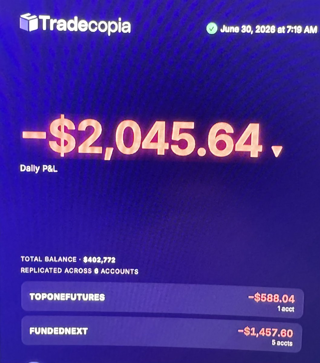 MannyAlvaTrades's tweet photo. Ahh whatever market fine you can have some back. Have to remind myself that everyday doesn’t have to be a green day because all I need is a green month!!! 🙌🏼
#NASDAQ100 #futures #profitablemonth https://t.co/Oxpo9y7t60