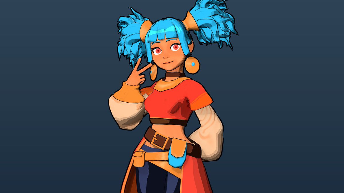 AlexThe3DArtist's tweet photo. @yumedrawss Im currently learning to adapt my 3d game character skills to create vtubing models. I still need to learn ofc but i would be so grateful for this opportunity! Thanks for even considering me ❤️ https://t.co/CCc6MJ2vff