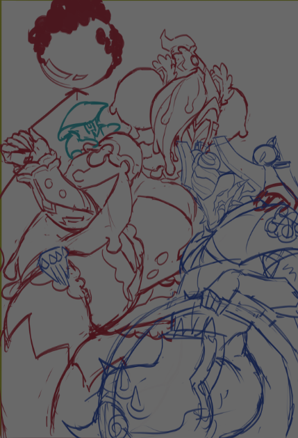 Feme1312's tweet photo. WIP 
now im sleep 
gud night everyone https://t.co/ilpdMh8Uro