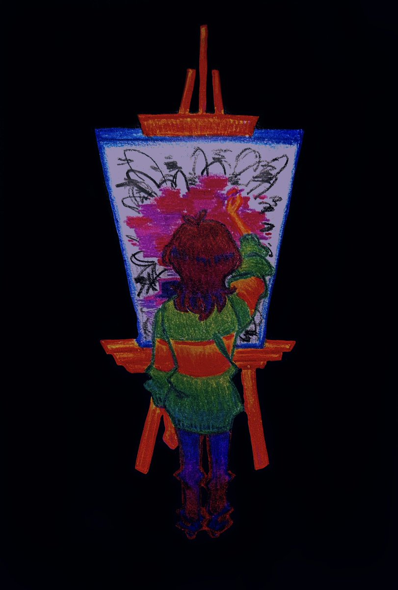 uykrinql's tweet photo. next, a tree was painted over it
#deltarune #krisdeltarune https://t.co/xBcwjk16vz