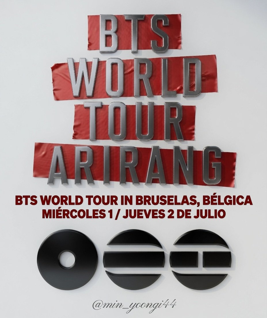 min_yoongi44's tweet photo. 🪭Hilo de recetas 
🪭BTS WORLD TOUR IN BRUSELAS 
Les compartiré Ⱡł₦₭₴ del concierto del día

☑️Miércoles 01  y Jueves 02 de Julio 
12:00 PM🇸🇻🇳🇮🇬🇹🇨🇷🇧🇿🇭🇳🇲🇽  
01:00 PM🇵🇦🇪🇨🇵🇪🇨🇴  
02:00 PM🇩🇴🇧🇴🇵🇷🇻🇪🇨🇺🇨🇱  
03:00 PM🇺🇾🇦🇷🇧🇷🇵🇾  
08:00 PM🇪🇸🇮🇹🇩🇪 https://t.co/rQCTw404XG