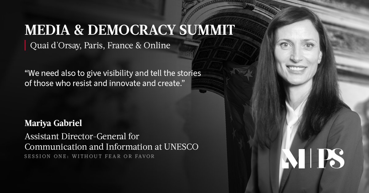 ProSyn's tweet photo. In session one of the Meliore/PS Media & Democracy Summit, @GabrielMariya argues that, while awareness of negative trends in media freedom is vital, so is learning from those who have fought back against repression. #PSEvents
https://t.co/e4RcH9ewcf https://t.co/z2R6Bk0Qgc