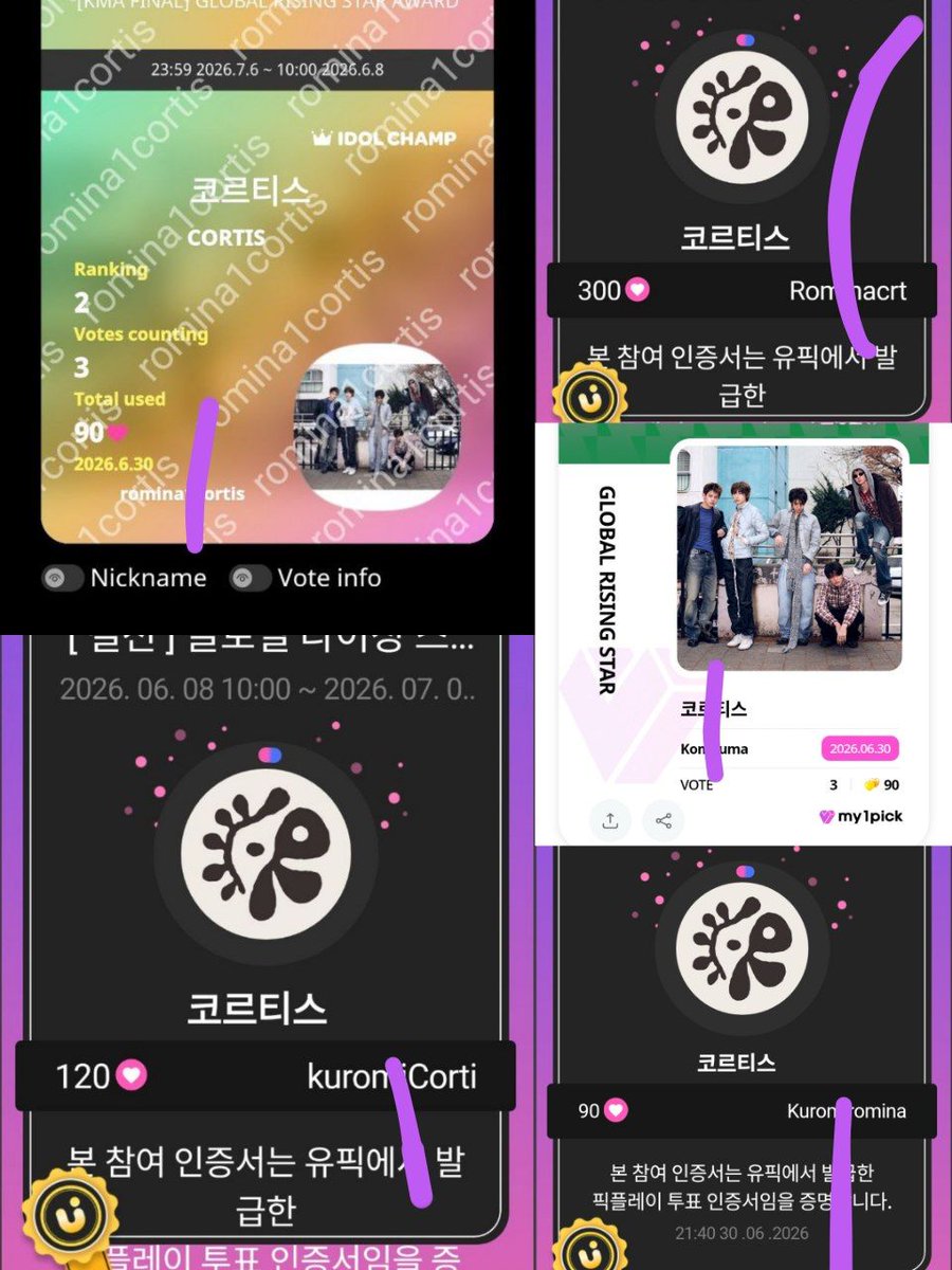KuromiCrts's tweet photo. Please keep voting until the very last second. Be smart and don’t fall for that fandom’s mind games. KMA ONLY. DO NOT VOTE IN ANY OTHER CATEGORY. https://t.co/ARtfErg7Jn